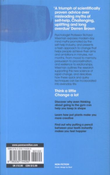 Produktbild: 59 Seconds: Think a Little, Change a Lot. Richard Wiseman