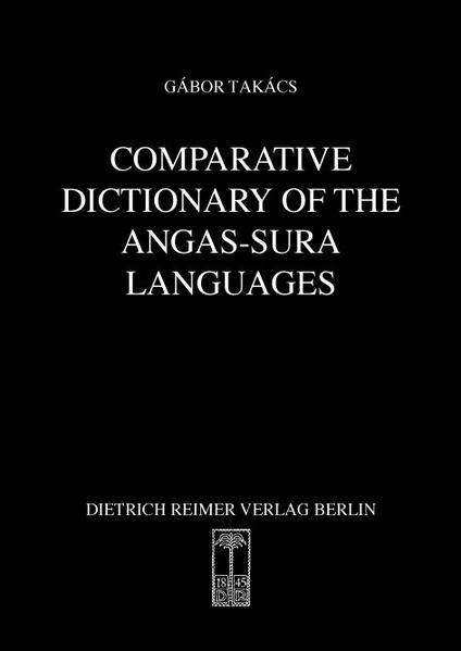 Produktbild: Comparative Dictionary of the Angas-Sura Languages