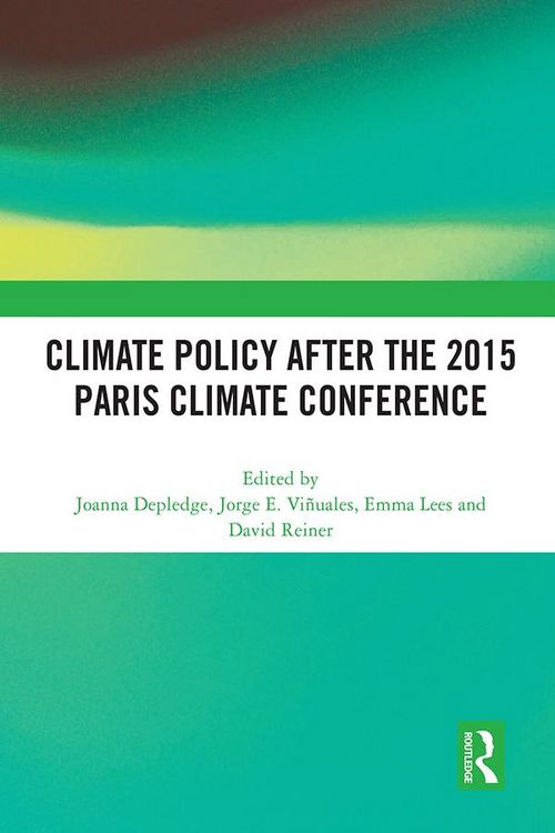 Produktbild: Climate Policy after the 2015 Paris Climate Conference