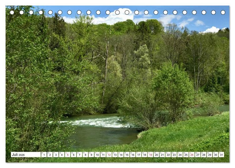 Produktbild: Zauberhaftes Mangfalltal (Tischkalender 2026 DIN A5 quer), CALVENDO Monatskalender