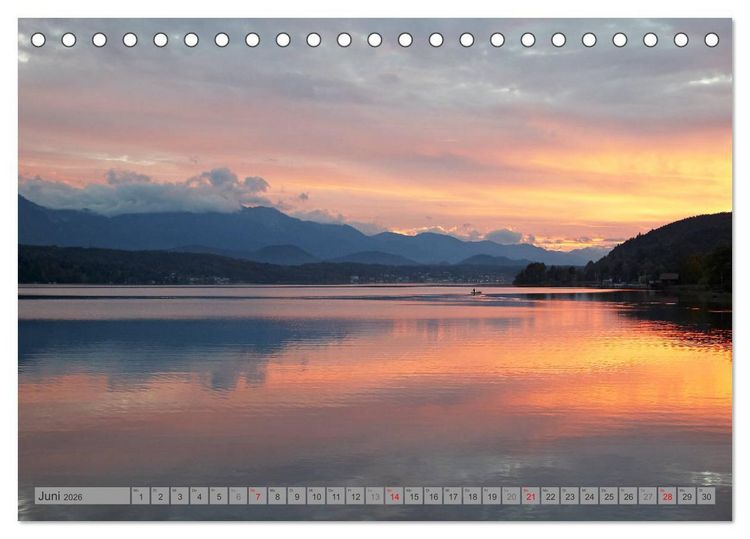Produktbild: K&auml;rnten (Tischkalender 2026 DIN A5 quer), CALVENDO Monatskalender