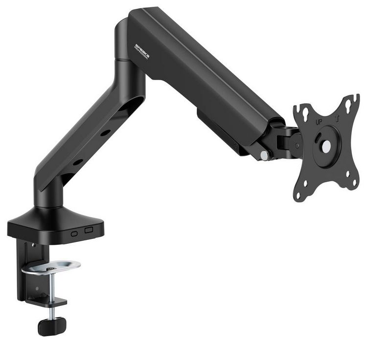 Produktbild: SpeaKa Professional SP-MM-1030 Monitor-Tischhalterung 1 Display(s) 43,2 cm (17") - 101,6 cm (40") Schwarz H&ouml;henverstellbar, Neigbar, Schwenkbar