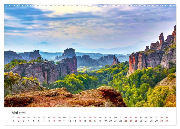 Produktbild: Bulgarien - Ein untersch&auml;tztes Reiseziel. (hochwertiger Premium Wandkalender 2026 DIN A2 quer), Kunstdruck in Hochglanz