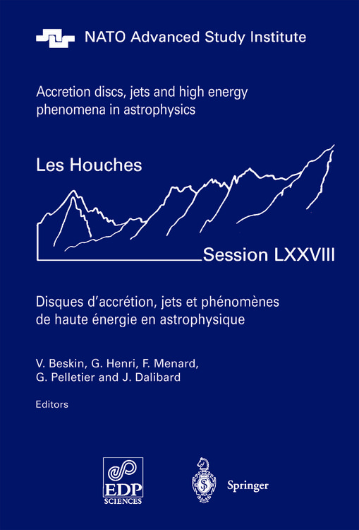 Produktbild: Accretion Disks, Jets and High-Energy Phenomena in Astrophysics