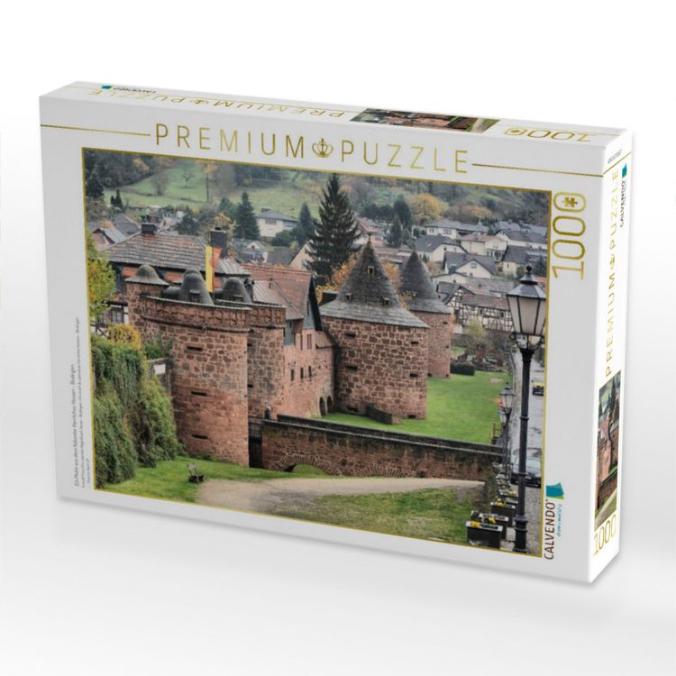 Produktbild: CALVENDO Puzzle Ein Motiv aus dem Kalender Herrliches Hessen - B&uuml;dingen | 1000 Teile Lege-Gr&ouml;&szlig;e 64x48cm Foto-Puzzle f&uuml;r gl&uuml;ckliche Stunden