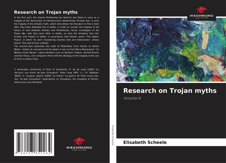 Produktbild: Research on Trojan myths
