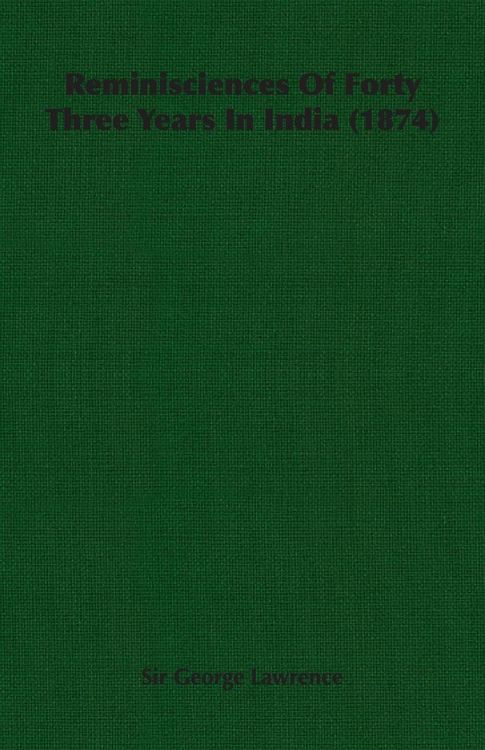 Produktbild: Reminisciences of Forty Three Years in India (1874)