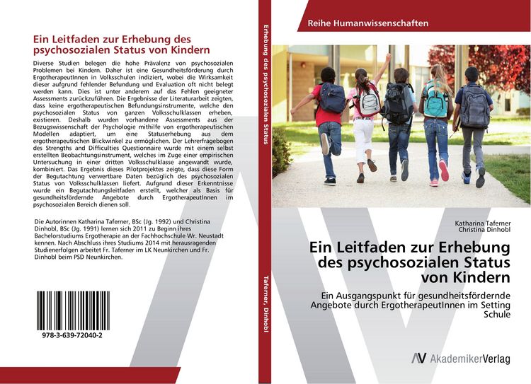 Produktbild: Ein Leitfaden zur Erhebung des psychosozialen Status von Kindern