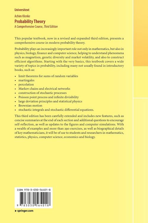 Produktbild: Probability Theory