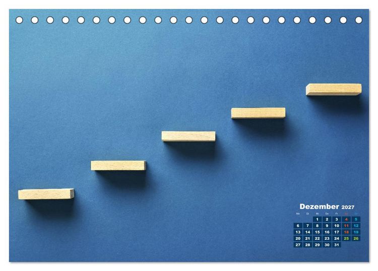Produktbild: Stufe um Stufe - Treppen (Tischkalender 2027 DIN A5 quer), CALVENDO Monatskalender