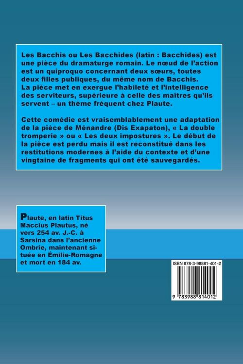 Produktbild: Les Bacchis