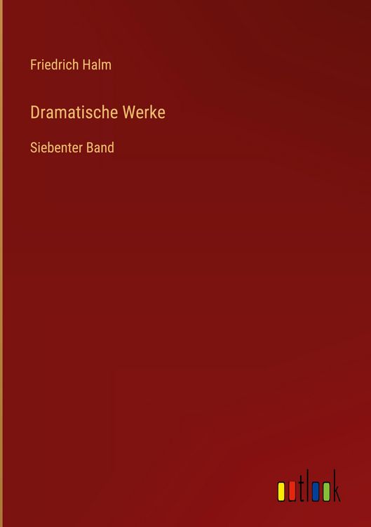 Produktbild: Dramatische Werke
