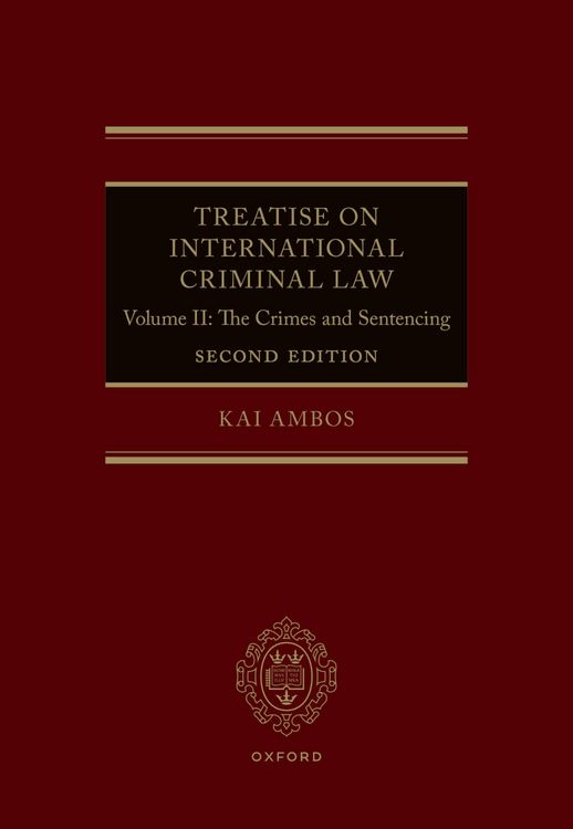Produktbild: Treatise on International Criminal Law