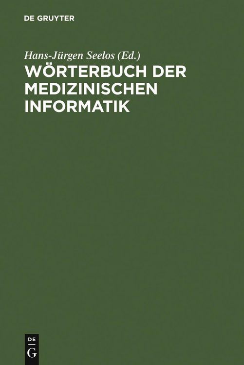 Produktbild: W&ouml;rterbuch der Medizinischen Informatik