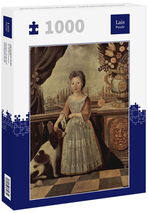 Produktbild: Lais Puzzle Justus Engelhardt K&uuml;hn - Portr&auml;t der Eleonor Darnhall 1000 Teile