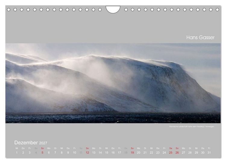 Produktbild: GROSSARTIGE LANDSCHAFTEN 2027 (Wandkalender 2027 DIN A4 quer), CALVENDO Monatskalender