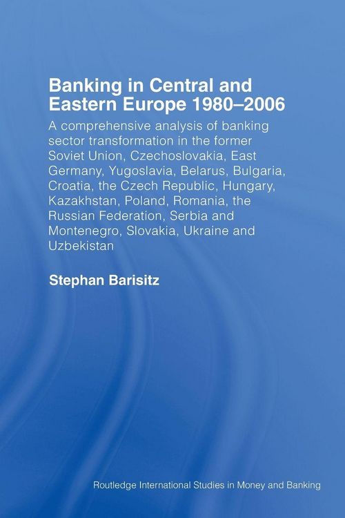 Produktbild: Banking in Central and Eastern Europe 1980-2006