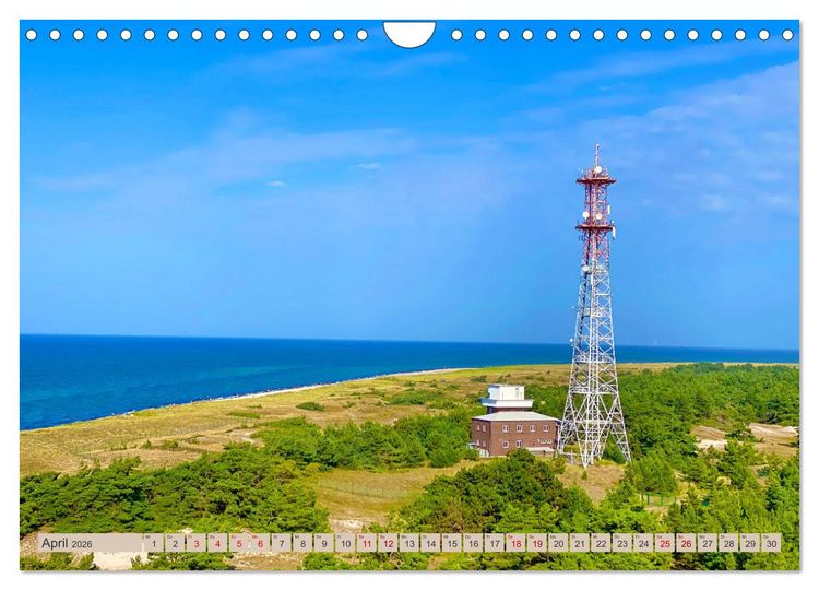 Produktbild: Fischland zwischen Ostsee und Bodden (Wandkalender 2026 DIN A4 quer), CALVENDO Monatskalender