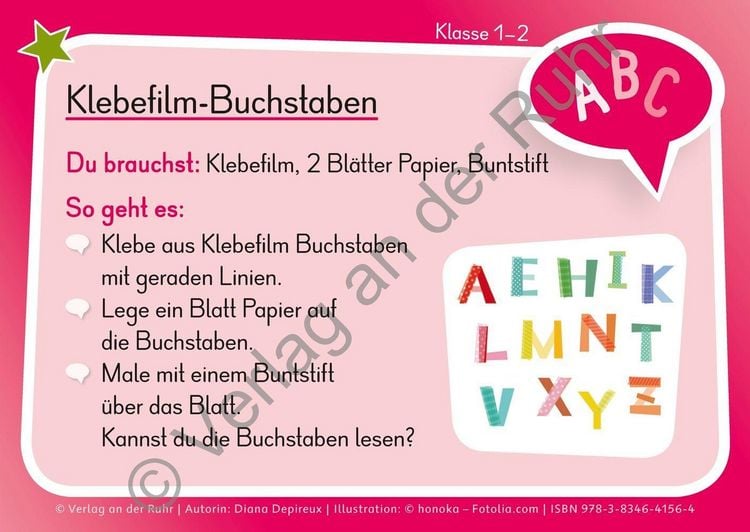 Produktbild: Eine Kartei f&uuml;r den Deutschunterricht &ndash; Klasse 1/2