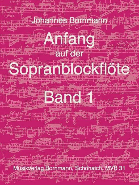 Produktbild: Anfang auf der Sopranblockfl&ouml;te - Band 1