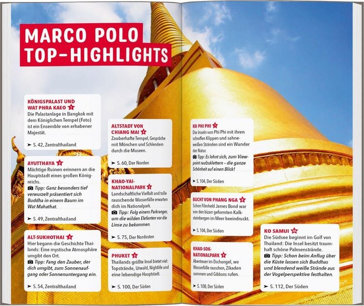 Produktbild: MARCO POLO Reisef&uuml;hrer Thailand