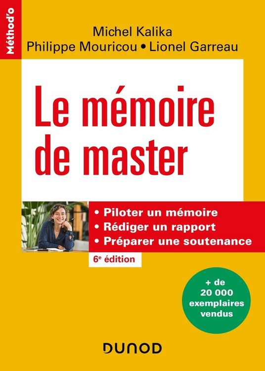 Produktbild: Le m&eacute;moire de master