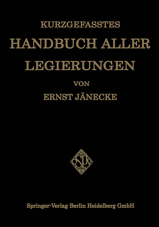 Produktbild: Kurzgefasstes Handbuch aller Legierungen