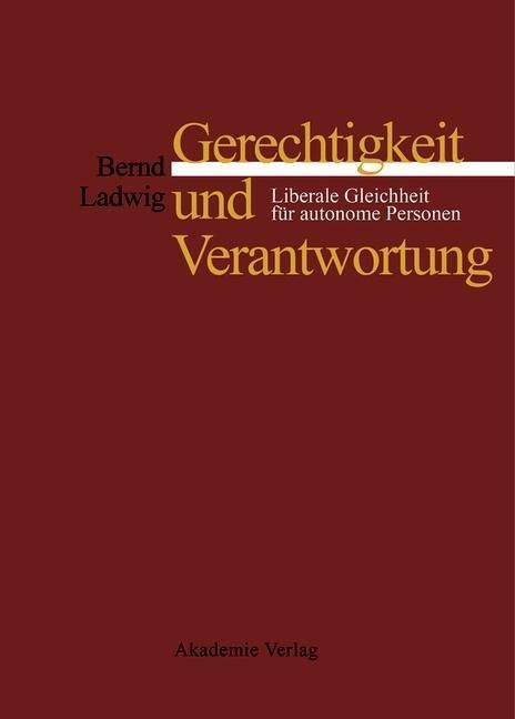 Produktbild: Gerechtigkeit und Verantwortung