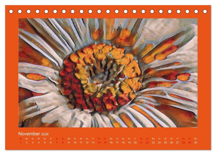 Produktbild: Hei&szlig; und Feurig (Tischkalender 2026 DIN A5 quer), CALVENDO Monatskalender