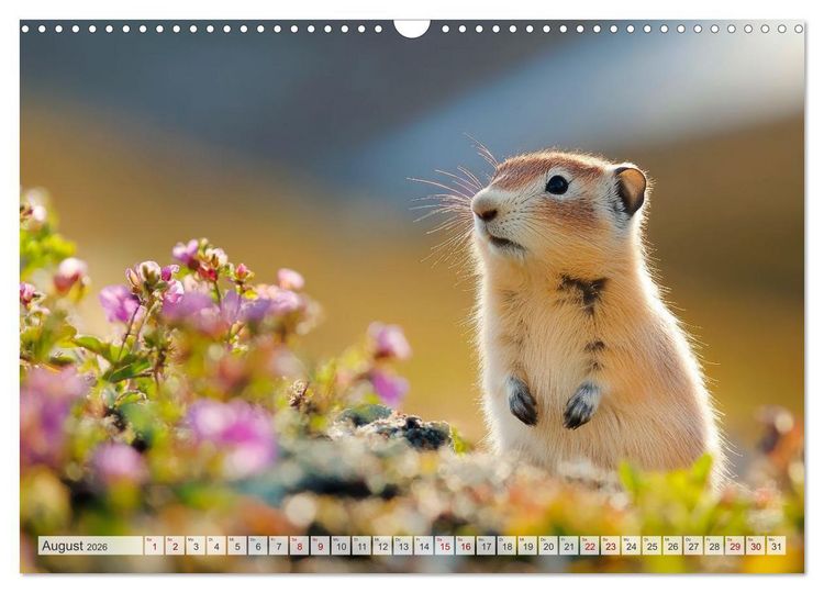 Produktbild: ARKTISCHE TIERE Im Reich der K&auml;lte (Wandkalender 2026 DIN A3 quer), CALVENDO Monatskalender