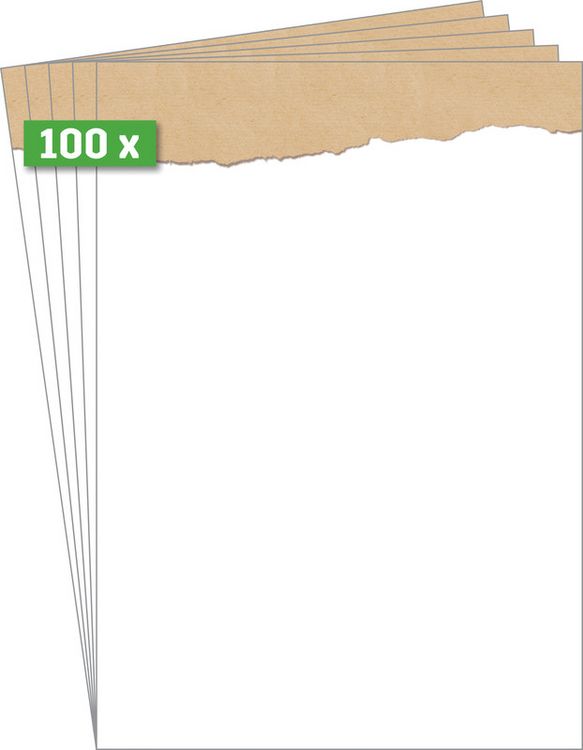Produktbild: SIGEL Design-Papier, Torn kraft paper