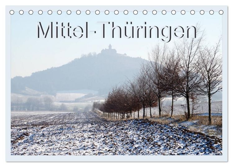 Produktbild: Mittel-Th&uuml;ringen (Tischkalender 2027 DIN A5 quer), CALVENDO Monatskalender