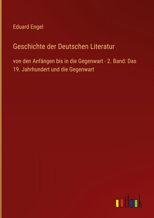 Produktbild: Geschichte der Deutschen Literatur