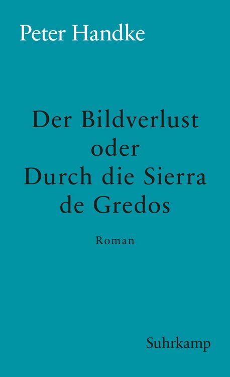 Produktbild: Der Bildverlust oder Durch die Sierra de Gredos