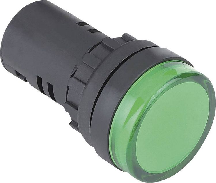 Produktbild: TRU Components 140390 LED-Signalleuchte Gr&uuml;n 12 V/DC