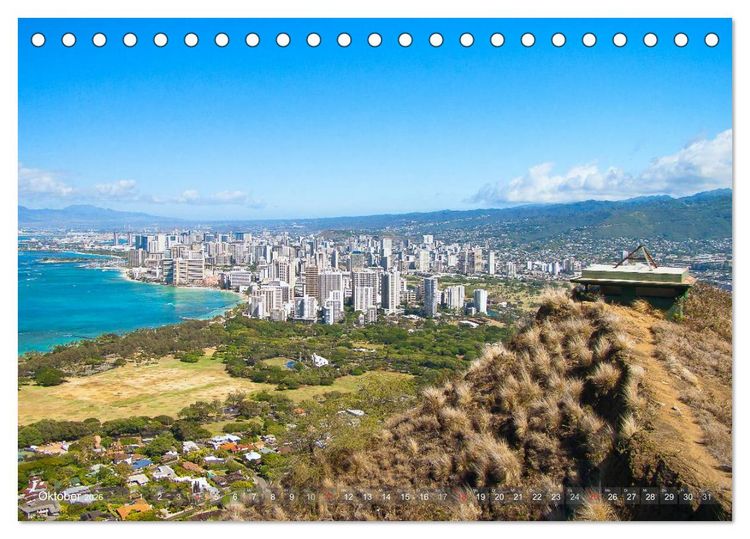 Produktbild: Hawaii und seine Aloha - Inseln (Tischkalender 2026 DIN A5 quer), CALVENDO Monatskalender