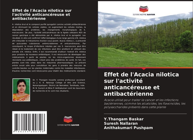 Produktbild: Effet de l'Acacia nilotica sur l'activit&eacute; anticanc&eacute;reuse et antibact&eacute;rienne