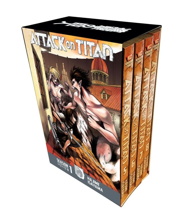 Produktbild: Attack on Titan Season 1 Part 2 Manga Box Set