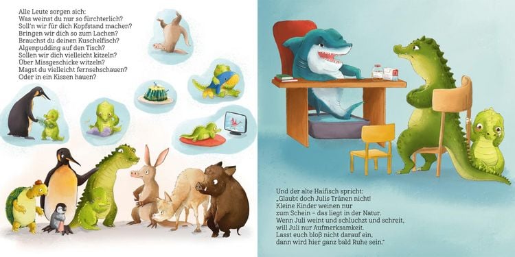 Produktbild: Was weinst du denn so viel, kleines Krokodil?