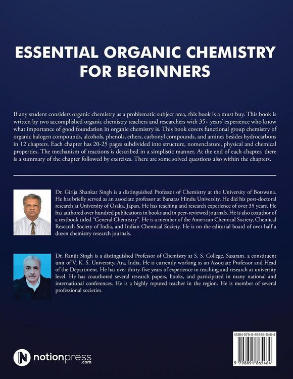 Produktbild: Essential Organic Chemistry for Beginners