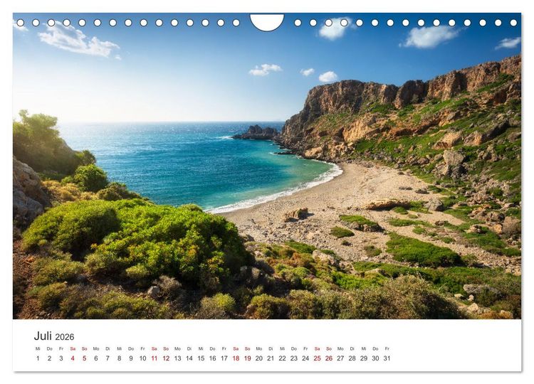 Produktbild: Sehnsucht Europa (Wandkalender 2026 DIN A4 quer), CALVENDO Monatskalender