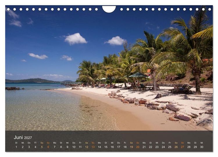Produktbild: Traumstr&auml;nde in Vietnam (Wandkalender 2027 DIN A4 quer), CALVENDO Monatskalender