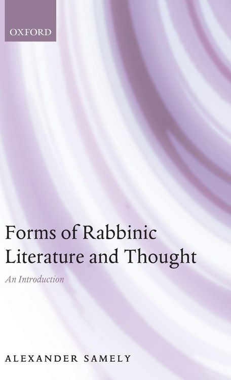 Produktbild: Forms of Rabbinic Literature and Thought