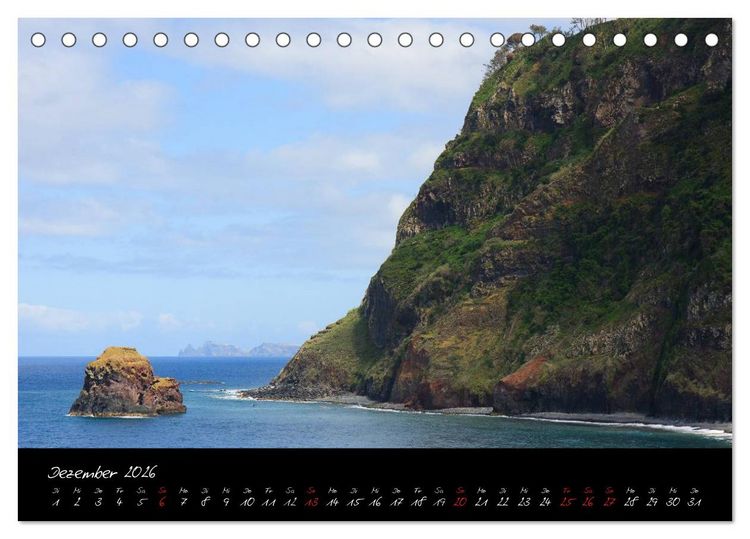 Produktbild: Madeira (Tischkalender 2026 DIN A5 quer), CALVENDO Monatskalender