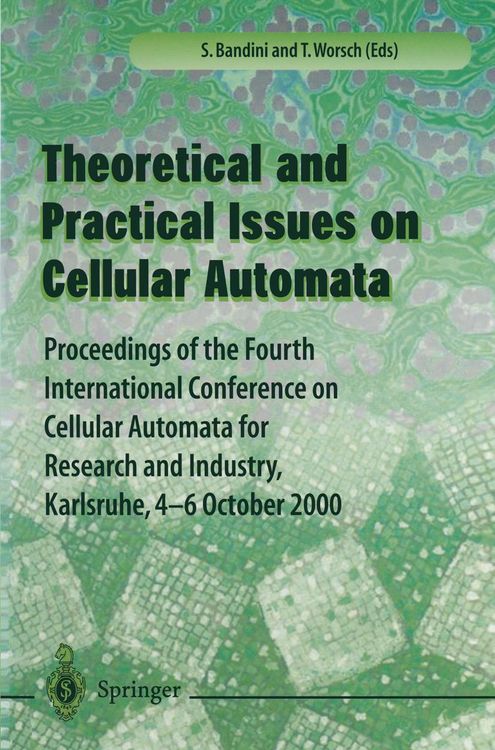 Produktbild: Theory and Practical Issues on Cellular Automata