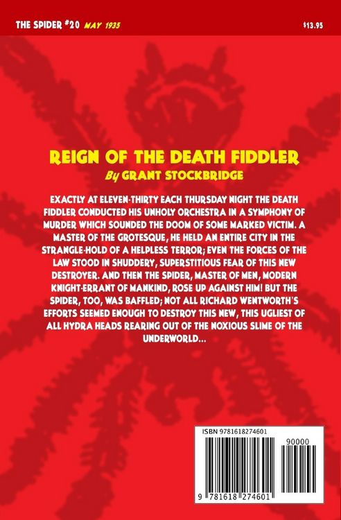 Produktbild: The Spider #20: Reign of the Death Fiddler