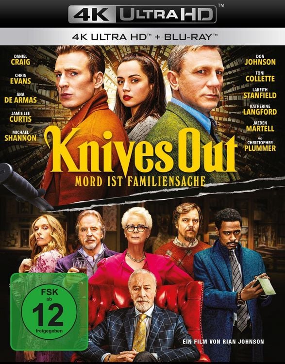 Produktbild: Knives Out - Mord ist Familiensache (4K Ultra HD) (+ Blu-ray 2D)