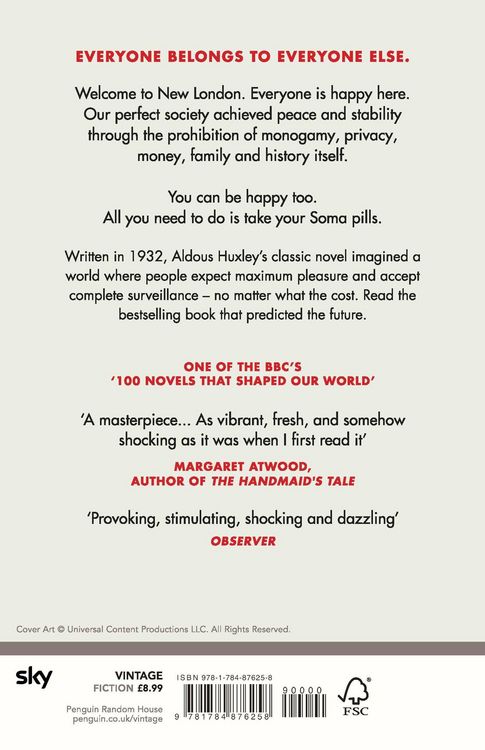 Produktbild: Huxley, A: Brave New World