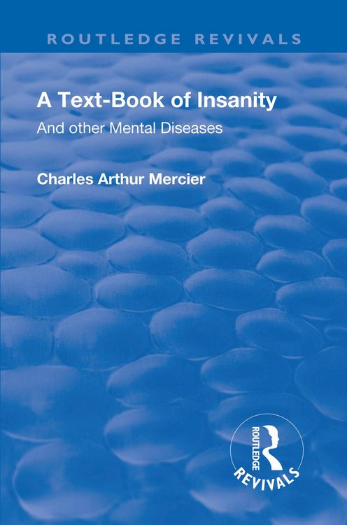 Produktbild: Revival: A Textbook of Insanity (1914)