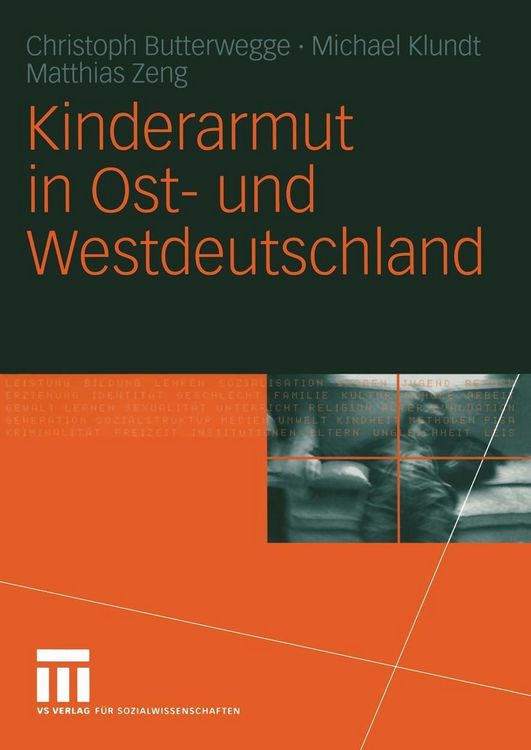 Produktbild: Kinderarmut in Ost- und Westdeutschland